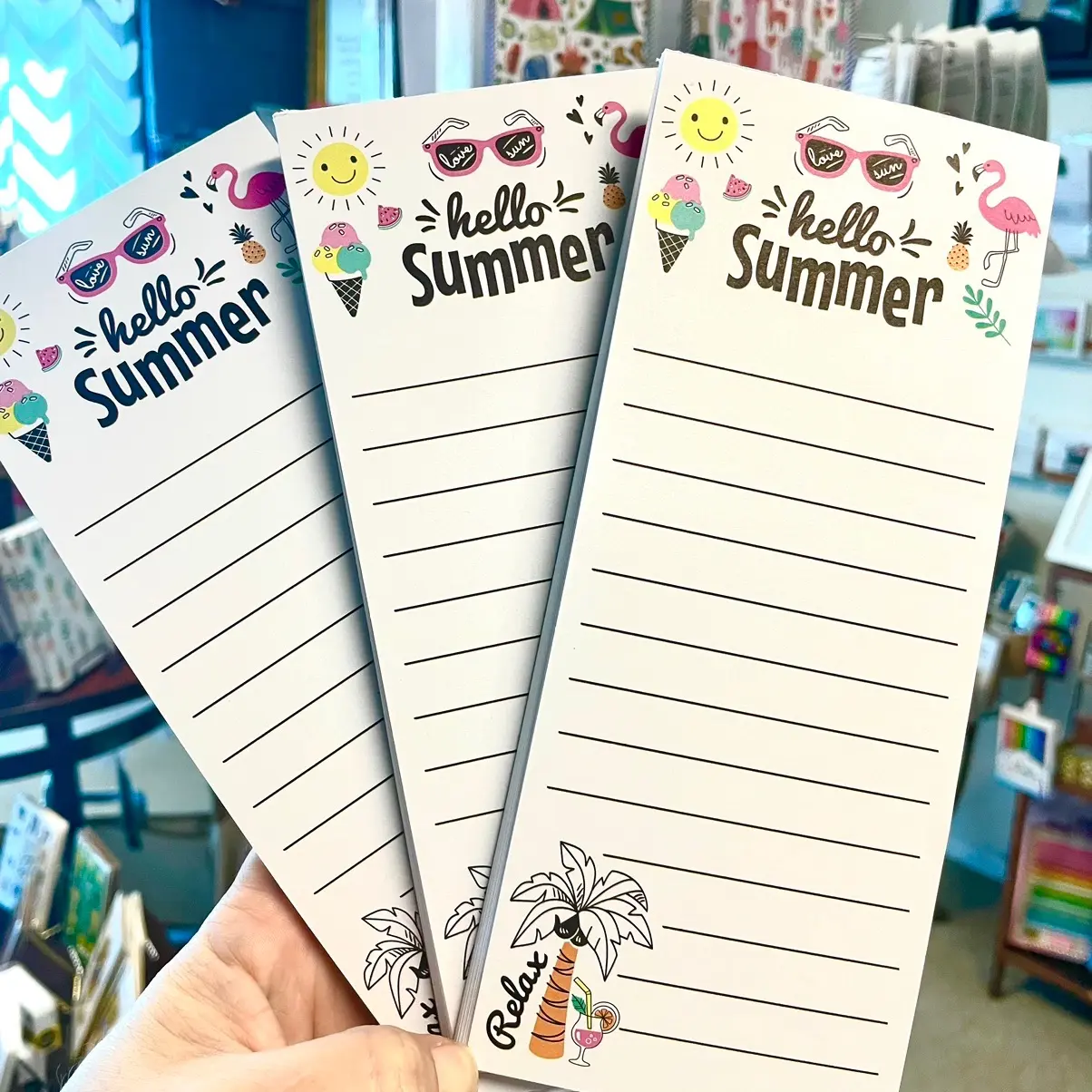 Hello Summer Notepad Hello Summer Notepad