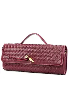 Fashion Night Bag Women, Fashion Woven Shoulder Bag, Versatile Underarm Bag, Synthetic Leather Crossbody Bag, Stylish Handbag for Daily Use, Casual Handbag Satchel