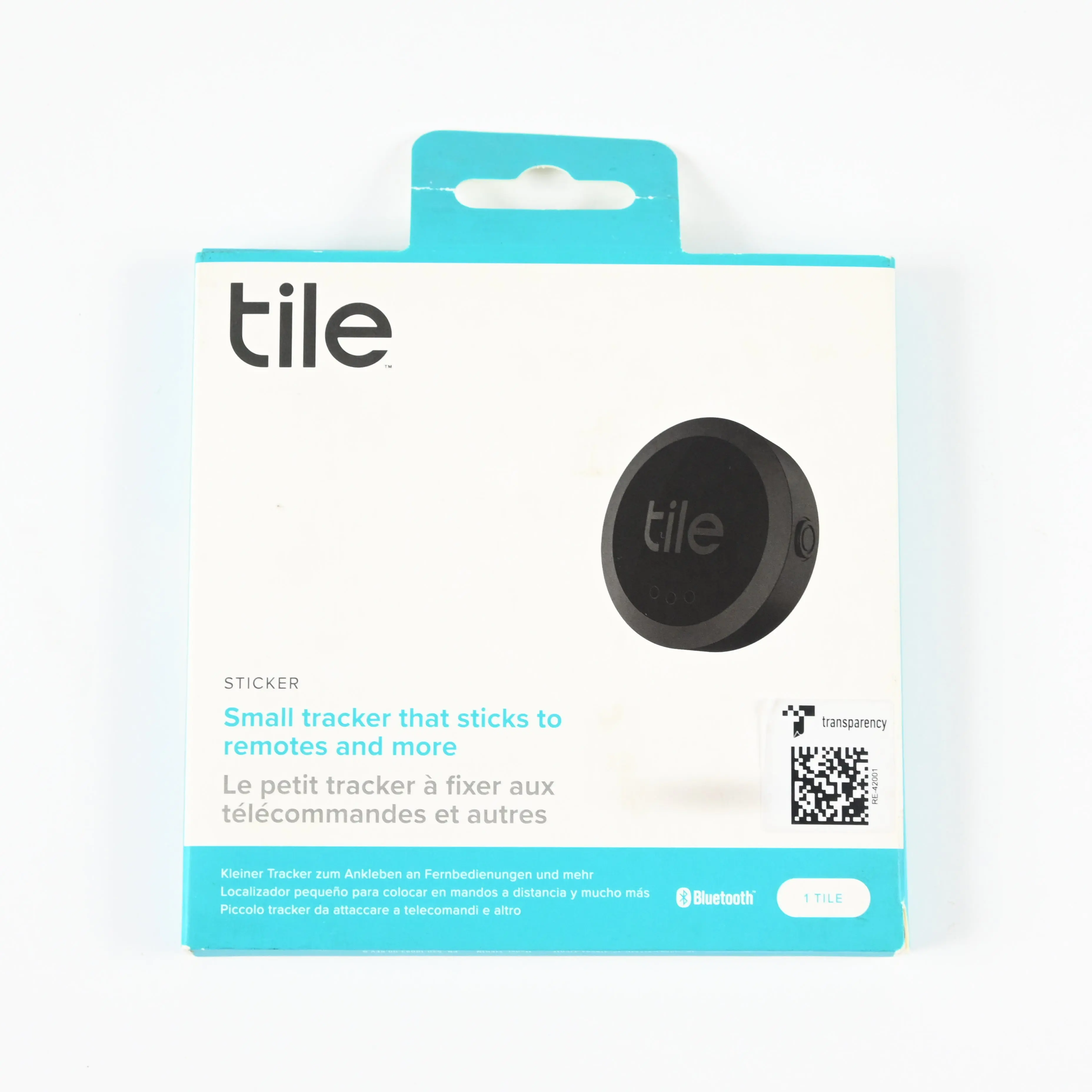 Tile Sticker (2022) Wireless GPS Tracker - 1 Pack