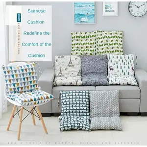 New Soft Linen Chair Cushion Indoor Outdoor Garden Patio Home Office Sofa Seat Mat Buttocks Pads Seats with Backs and Cushion