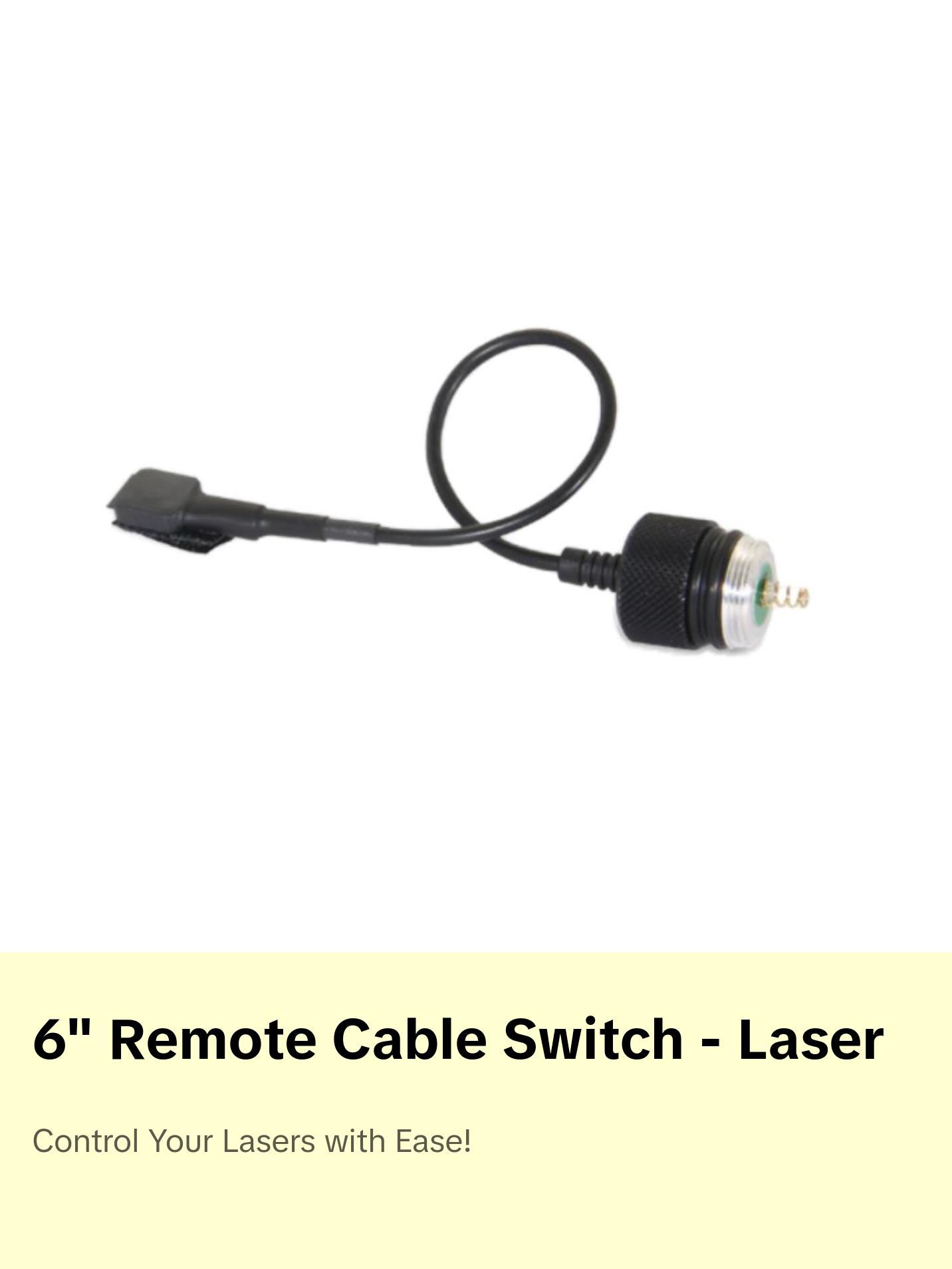 6" Remote Cable Switch - Lasers