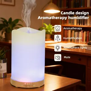 3-in-1 Aroma Diffuser & Humidifier with Timer, Night Light & Essential Oils  Perfect for Home & Office relaxing  humidifier essential  diffuser fire  place  remote minifire Himalayan Salt Lamp Diffuser Humidifier ultrasonic cool mist noire  elixir  beauty