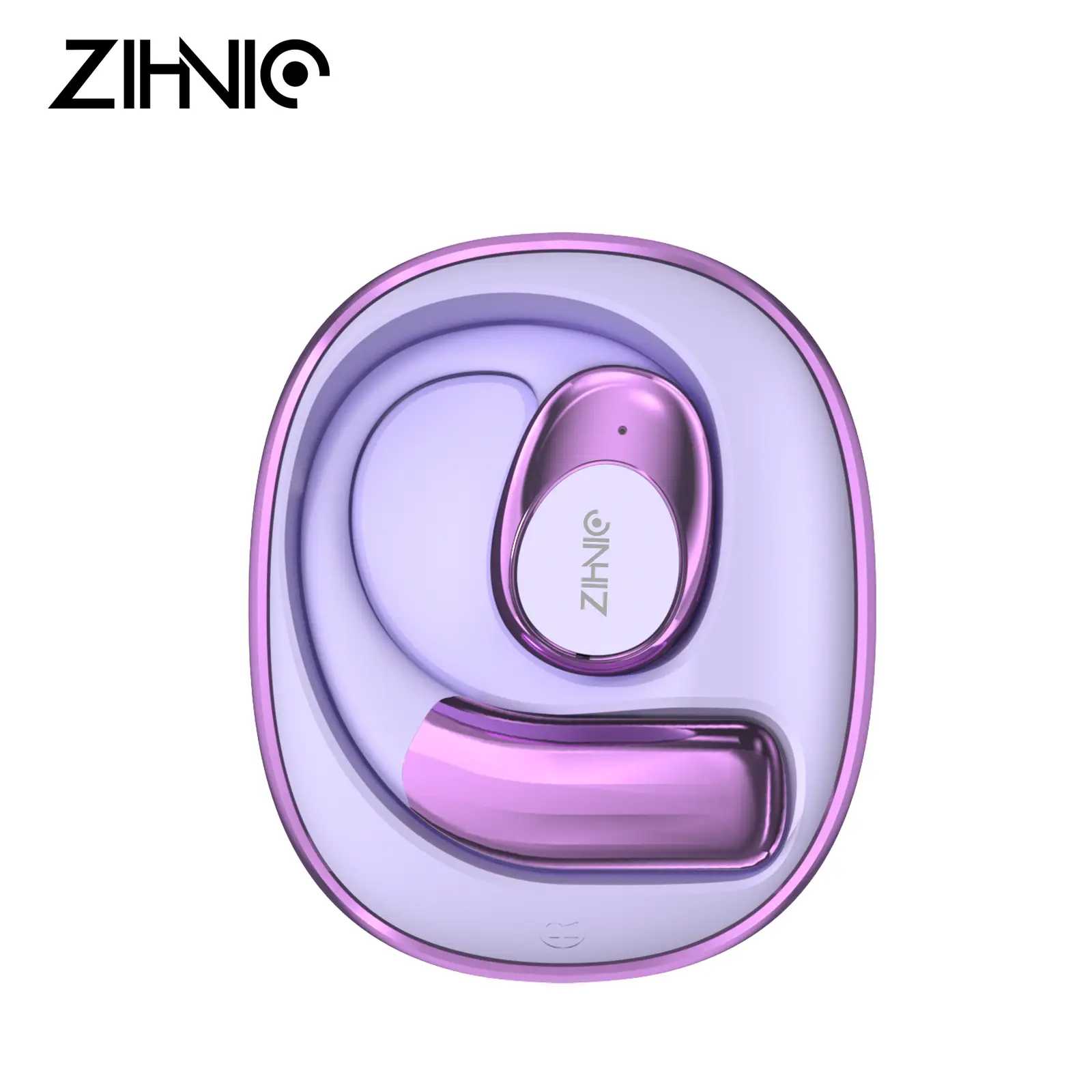 ZIHNIC S09 Open Ear Headphones,Bluetooth V5.4,OWS,Fashionable Earbuds,IPX5 Waterproof Earphones,35Hrs Playtime,Wireless Gaming Headphones,Low Latency,