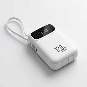 [WeeklyDeals]5000mAh  Power Bank  Wireless Fast Charger for iPhone 12–17 Pro/Pro Max, Compact Portable Battery Pack