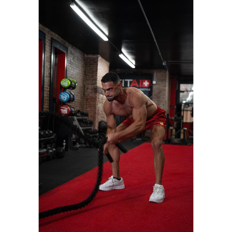 Essential JOOCY AF Shorts - Crimson Red