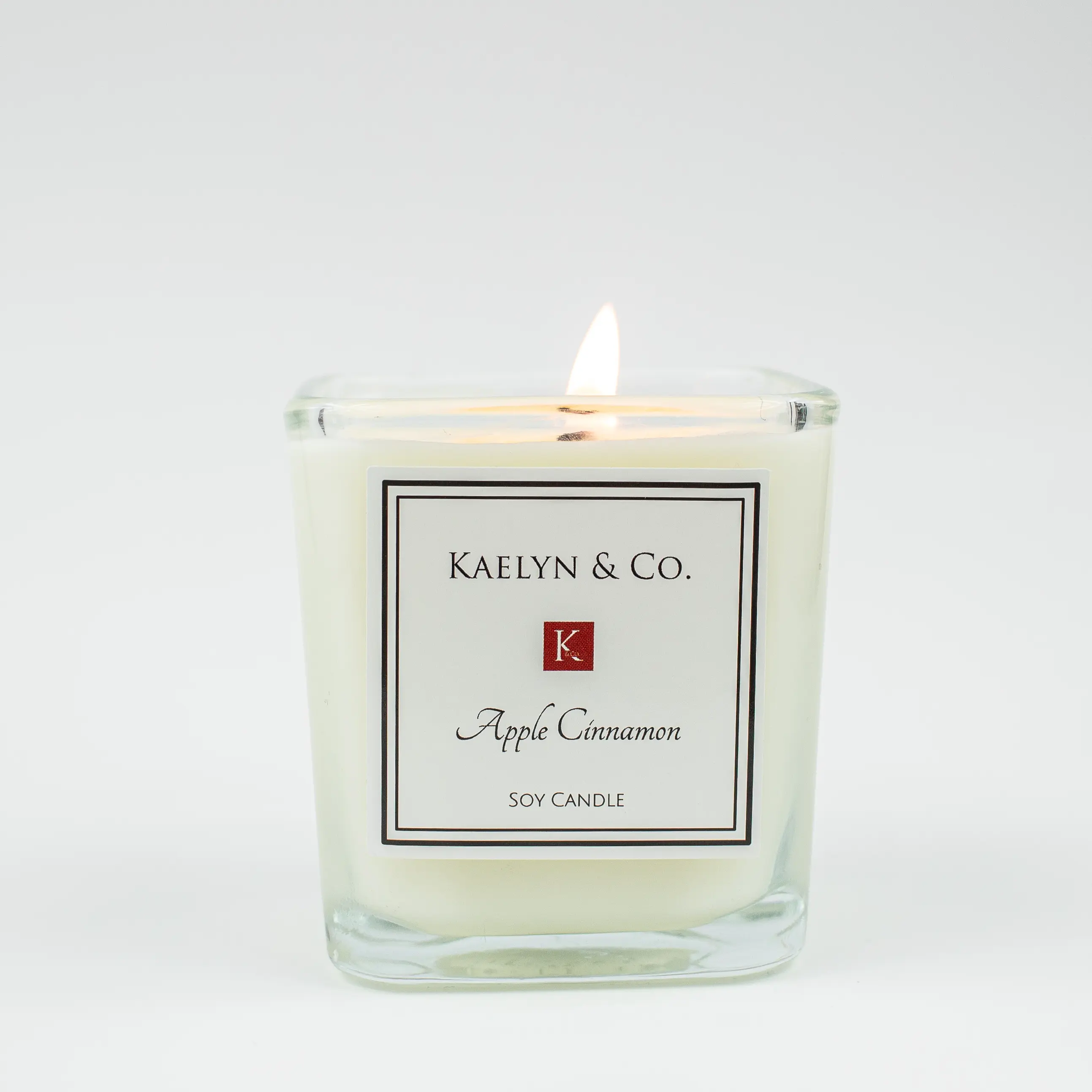 Apple Cinnamon Small Cube Candle