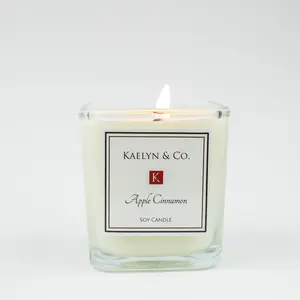 Apple Cinnamon Small Cube Candle