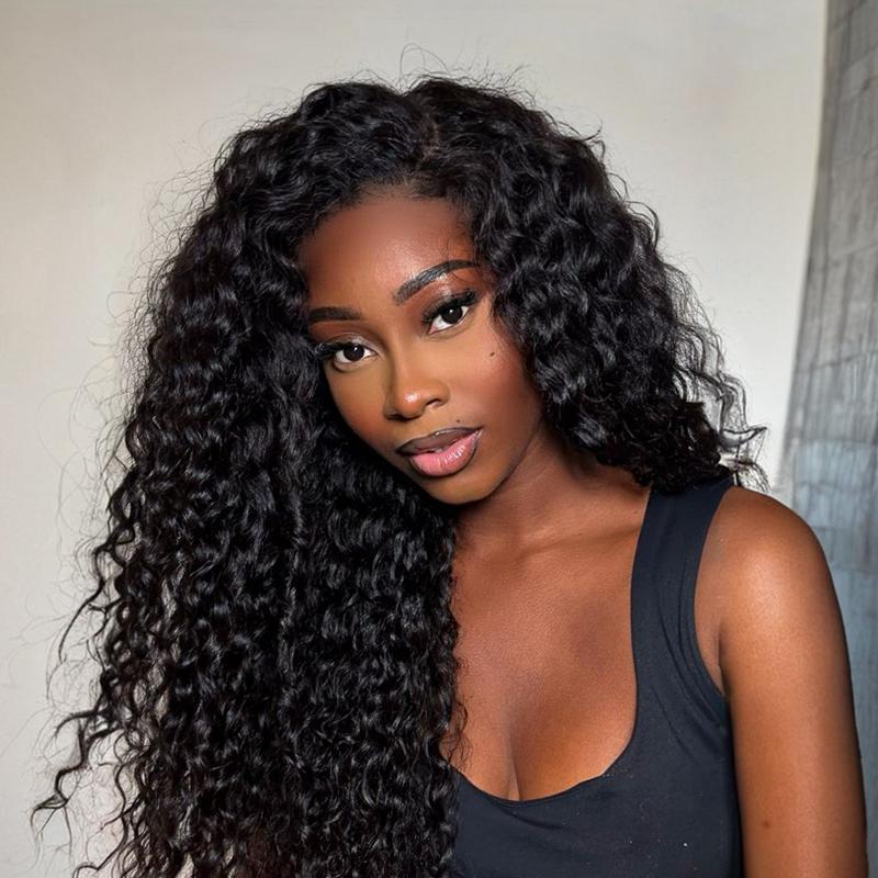 [Blend] Frodio 26" Veralux™ Blend Human Hair 3in1 Half Wig Curly Hair Ready To Wear Shaggy Waves Big Hair Curly Hair Wig TikTokShopBlackFriday