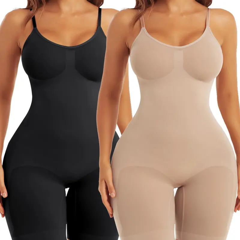 Women's Shorts Bodysuit Shapewear - 01 Bodycon Jumpsuit, Breathable Compression Fit, Soft, Smooth Fabric, Comfy Women's Clothes, Body Suit, Tummy Control Bodysuits,sohochic