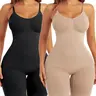 Women's Shorts Bodysuit Shapewear - 01 Bodycon Jumpsuit, Breathable Compression Fit, Soft, Smooth Fabric, Comfy Women's Clothes, Body Suit, Tummy Control Bodysuits,sohochic