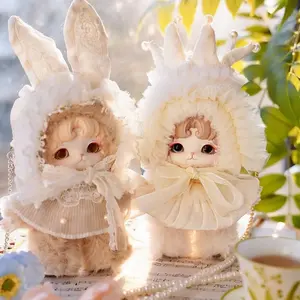 MiJuan Fluffy Dreamscape Series Plush Blind Box Toy-Cute Collectible Doll& Bag Charm& Surprise Toy Gift