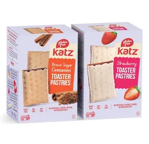 Katz Gluten Free Snacks Variety Pack. Toaster Pastries. Easy Breakfast Food Or Anytime Healthy Snacks. Gluten Free. Dairy Free, Nut Free, Peanut Free, Soy Free. Snacks For Adults Kosher Snacks. 8 OZ (Pack Of 2)