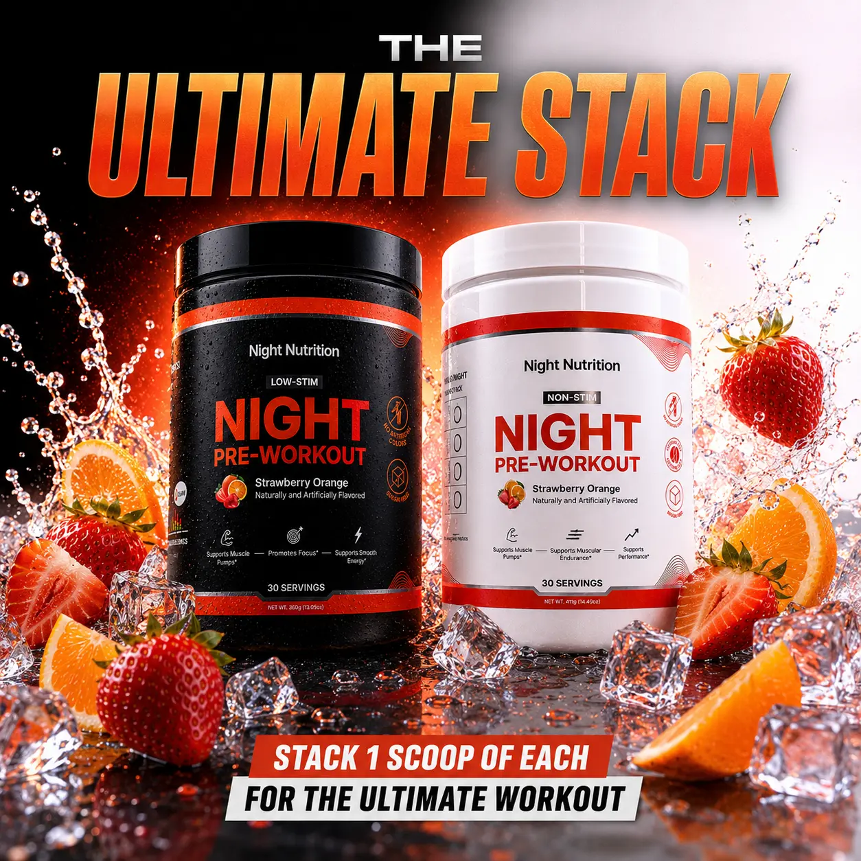 Night Stim + Non-Stim Stack