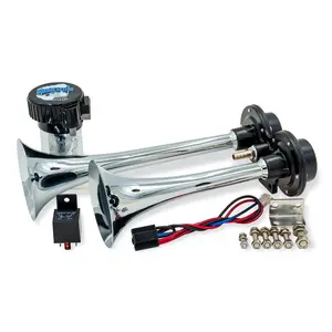 PsychoBlasters V2 Electric Horn Kit | 12-Volt | Perfect for Cars, Trucks, SUVs, Motorcycles, & More