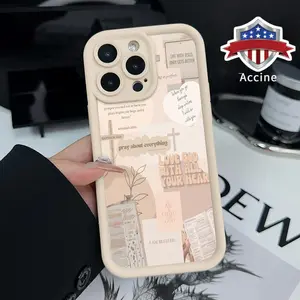 Compatible with iPhone 16 15 Pro Max Plus 14 13 12 11 X XR God's Perfect Plan Rugged Durable shockproof Anti-Scratch soft Silicone case