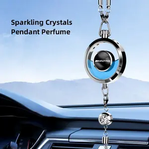 1Pcs Car Perfume Pendant Air Freshener Hanging Perfume Diffuser For Mercedes Benz AMG GLE GLS CLA CLE GLC CLS GLA W223 W213 W206 W464 W247 W167 W166 W222 W205 W204 W177 W246 W212 W221 W463