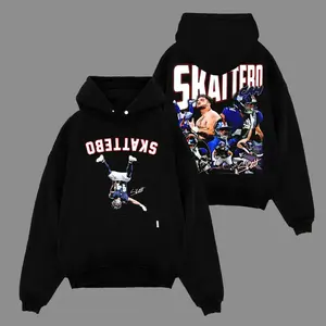 Cool Cam Skattebo 44 For Giants Nation Cotton Hoodie Sweatshirt T-Shirt (Made In US), Skatteblood Fans Outfit, Big Blue Game Day Outfits, Gift For Football Fans, Football Graphic Hoodie