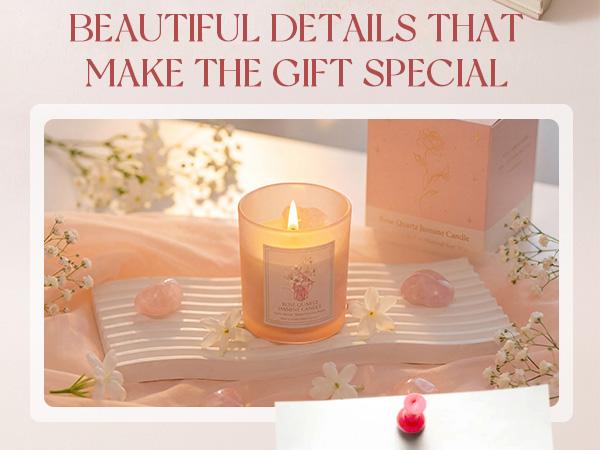 Gift Basket for Women: Self Care Ralaxing Gifts Box Ideas for Bestie Pink SPA Set with Blanket for Her Mom Sister Daughter Mother's Day