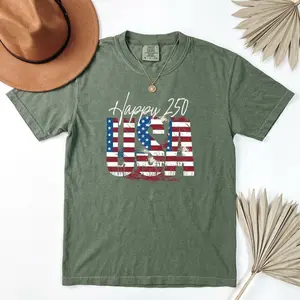Comfort Colors USA Shirt, Floral America Shirt, 4th of July Shirt, 4th of July Tee, Patriotic Women Shirt, USA Est 1776 Shirt, Freedom Tee