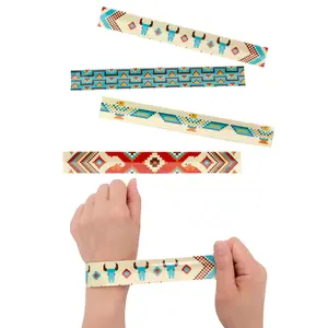 Native American Slap Bracelets - 12 Pc.