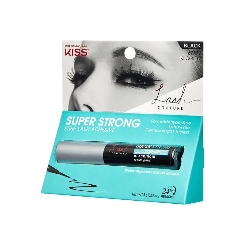Kiss Lash Couture Strip Lash Adhesive – Black