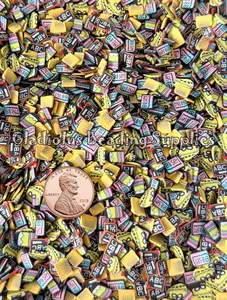 School Clay Slices, Back to School Clay Slices, Non-Edible Ruler Sprinkle Mix, Polymer Clay, Fake Sprinkles, Nail Art Supplies, Shaker Mix, Pen