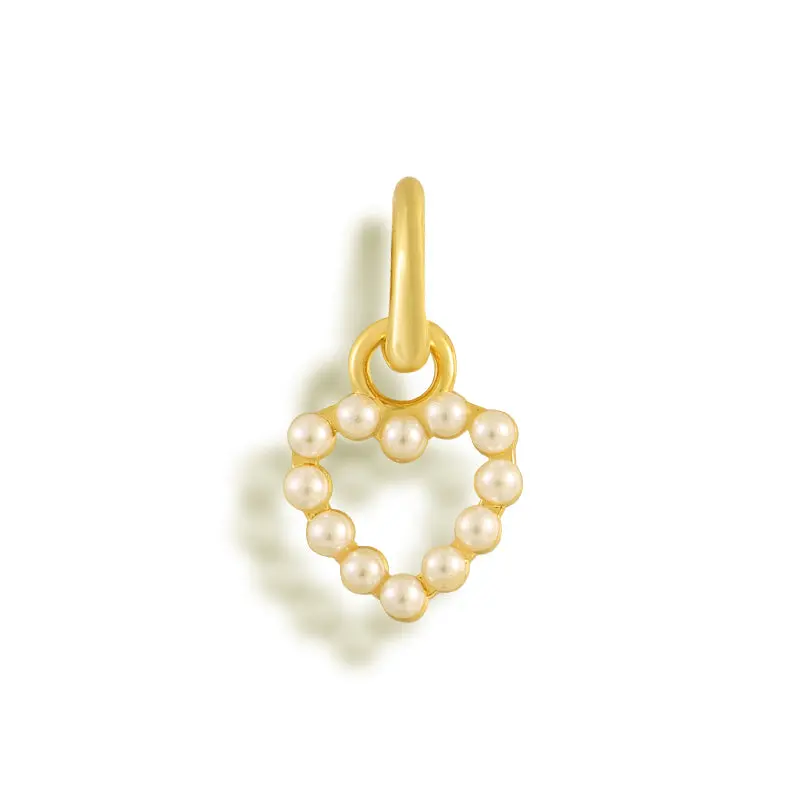 Gold, Snow Angel Charm