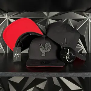 Exclusive caps gallo SnapBack hat-black/red