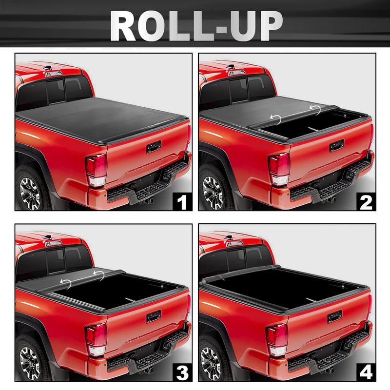 Auto Dynasty Soft Roll-up Truck Bed Tonneau Cover Jordan Auto Dynasty Soft Roll-up Truck Bed Tonneau Cover Jordan