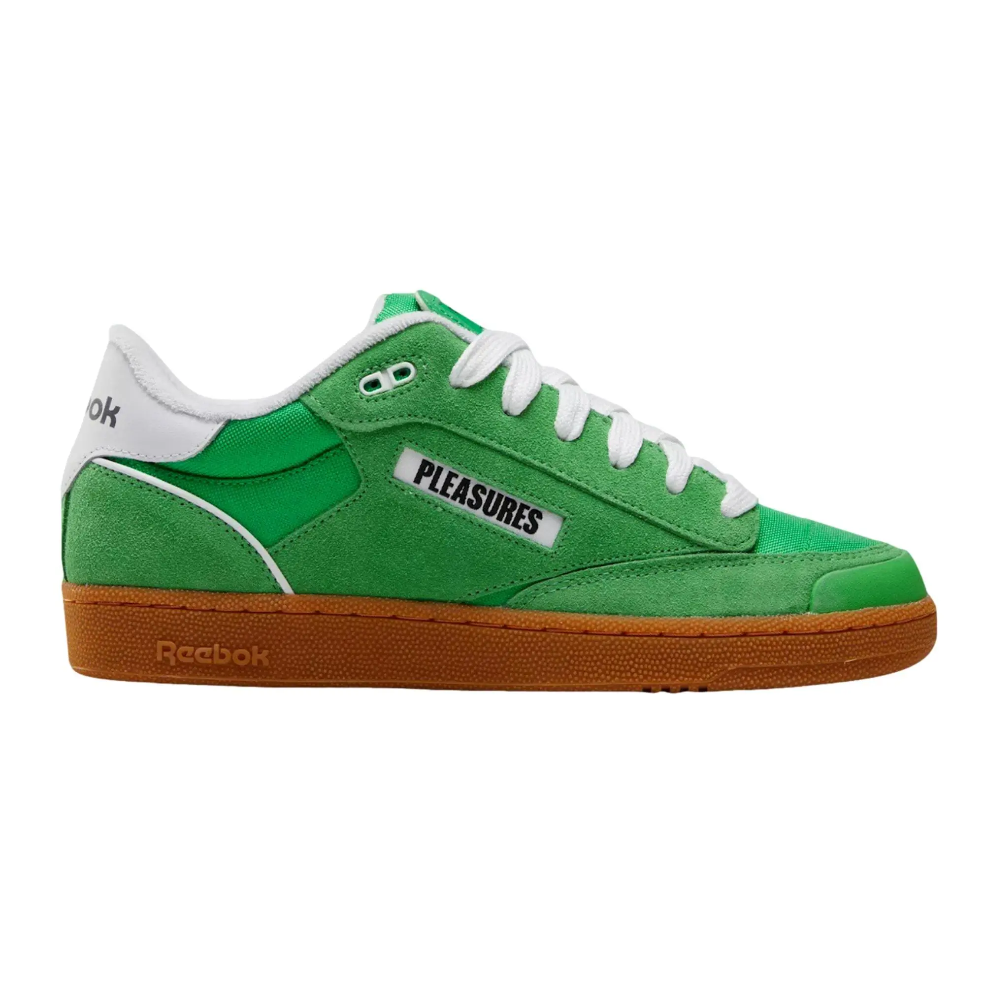 Reebok Reebok X Pleasures Club C Bulc Sport Green/Raw Green/White/Gum  100206744 Men's