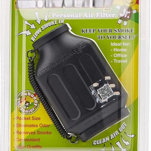 Smoke Buddy Personal Air Purifier Cleaner Filter Removes Odor Lightweight Design Easy to carry