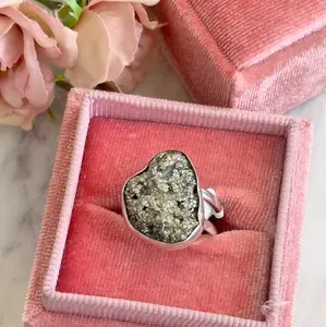 925 Silver Ring- Pyrite 925 Silver Ring- Pyrite