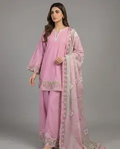 Fughan | 3 PC Net Dupatta