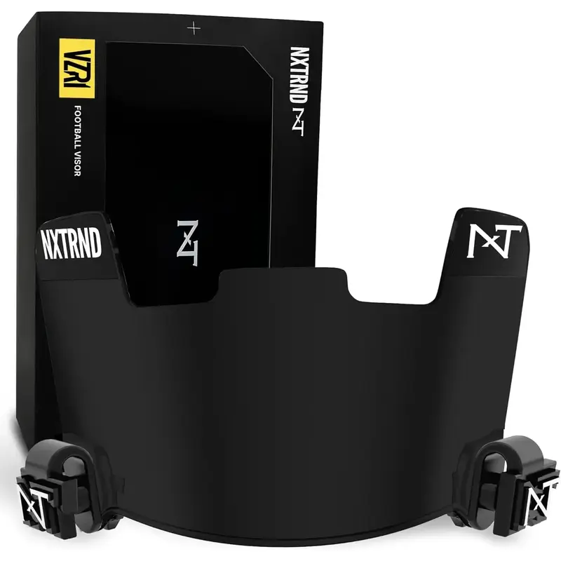 Nxtrnd VZR1 Football Visor, Flat Lens Technology, Fits Adult & Youth Football Helmets