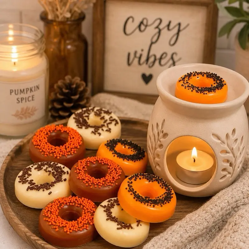 Autumn Donut Trio Wax Melts