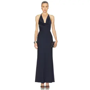 ALL THE WAYS Vivienne Maxi Dress in Navy