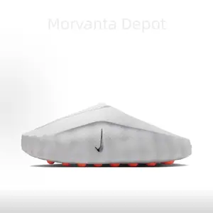 Fashionable Casual Comfortable Soft Padded Slippers for Men in Light Smoke Gray