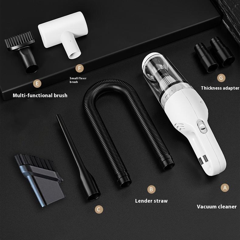 Portable Car Vacuum Cordless Handheld Mini Cleaner High Power Auto Detailing Kit Perfect Gift for Men Dad Car Lovers Home Maintenance