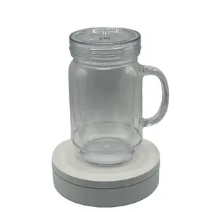 20 Oz Acrylic Mason Jar Cup