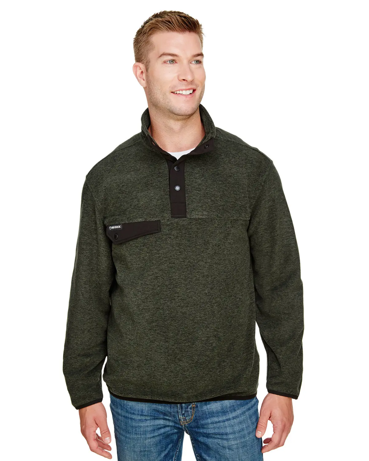 Dri Duck Men's Denali Fleece Pullover Jacket
