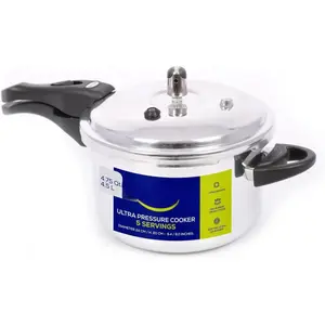 (4.75 Quart / 4.5 Liter) Anti-Rust Ultra  Cooker,   Cooker for 5 Servings, Even Heat Distribution, Diameter 9.4 inches, Height 8 inches