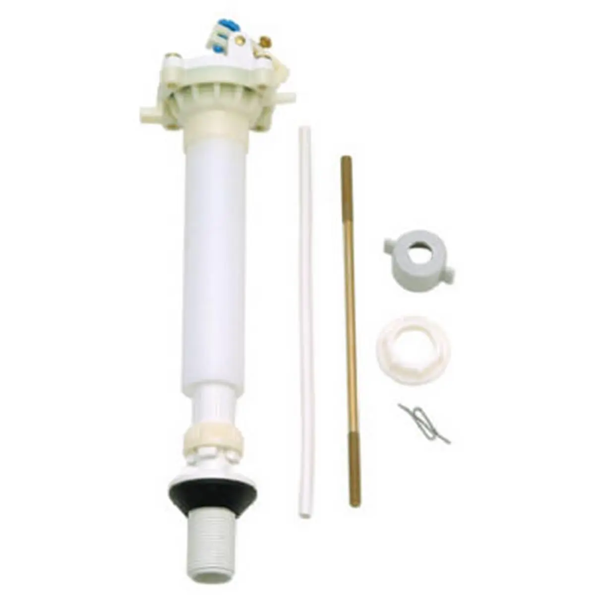 212 MAIN Affordable Brass Craft Service Parts Master Plumber Adjustable Anti-Siphon Ballcock Toilet Fill Valve - Plastic Body, Adjustable Size, Fits Boating Water Sports Toilets, Fits Toilets