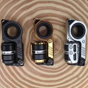 Metal Magnetic Fidget Spinner Toy, Handheld Stress-Relief Spinner with Crisp Sound, Multiple Play Modes, Helps Improve Focus and Relaxation