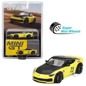 Mini GT 1:64 Nissan Z LB NATION WORKS Ikazuchi Yellow #826