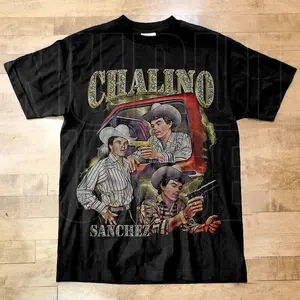 Retro Chalino Sanchez Shirt -Chalino Sanchez Tee, Men's Women's Mexican Culture Cotton Gift Tee Unisex
