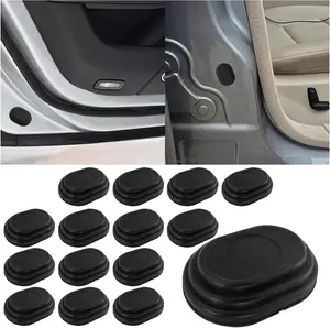 PCS Car Door Shock Absorber, Silicone AntiCollision Side Door Protection Sticker, Self Adhesive Car Slam Stopper Bumper Protector, Auto Soundproof Crash Pad for SUV Truck