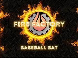 Fire Factory "Dome" South Sip Rips Exclusive Autographed Baseball Bat