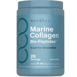 NeoCell Marine Collagen Peptides Powder - 8 oz - Superior Absorption - Hair, Skin, & Nails Supplement - Unflavored