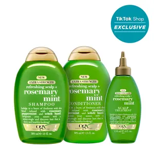 OGX Refreshing Scalp + Rosemary Mint Clarifying Bundle OGX Refreshing Scalp + Rosemary Mint Clarifying Bundle