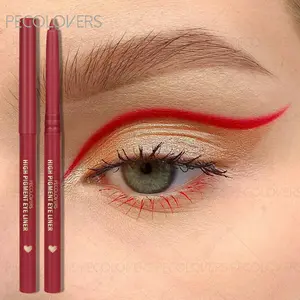 Not Drying Eyeliner,Colored Eyebrow Pencil,Long-Lasting, And Soft,Christmas Gift